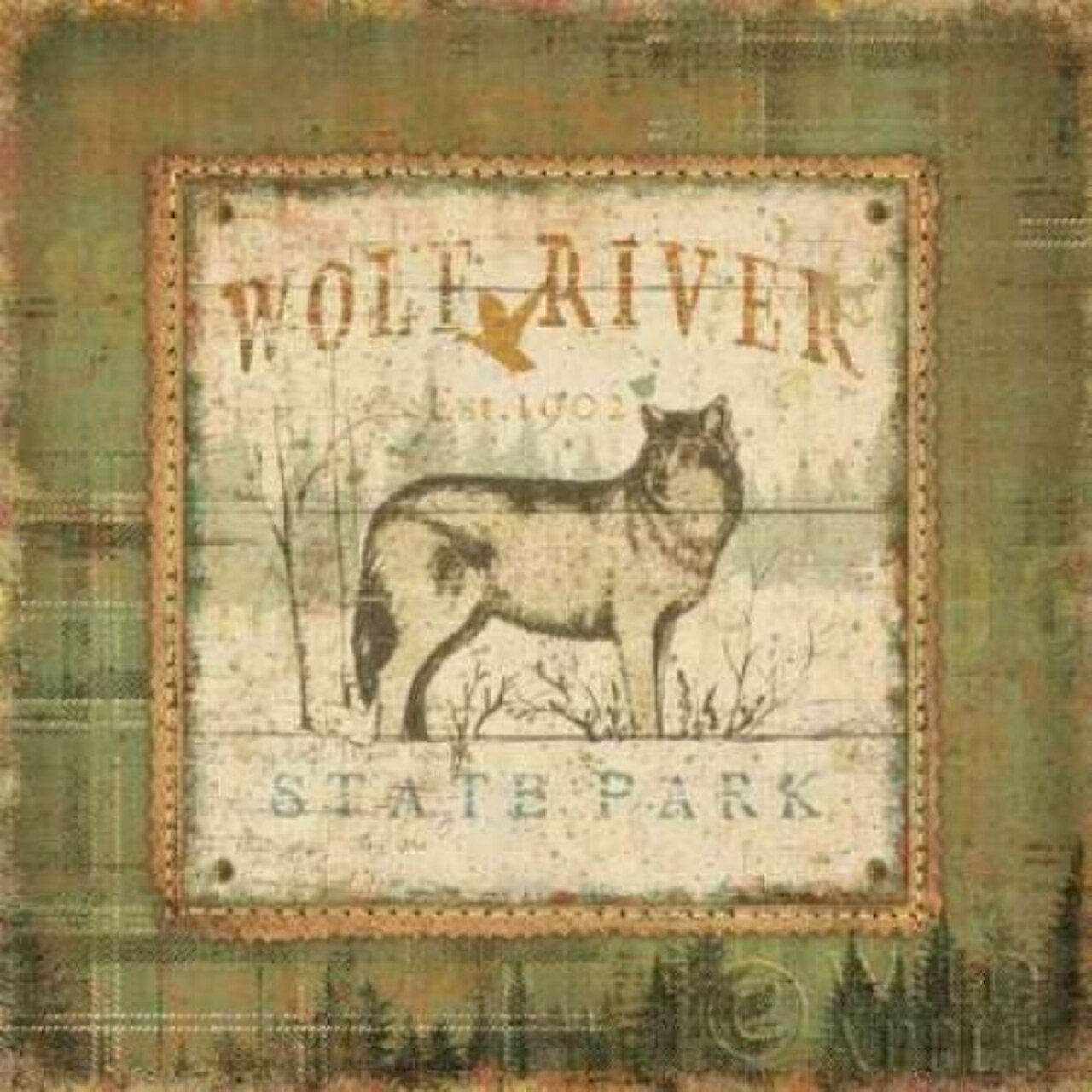 Tranquil Landscape I Poster Print by Lanie Loreth - Item # VARPDX6209